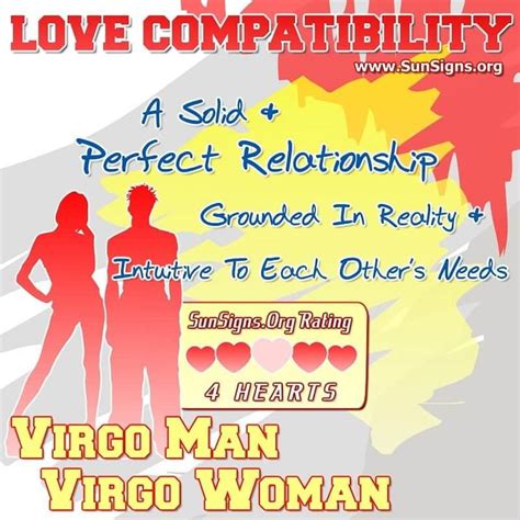 virgo man and virgo woman match